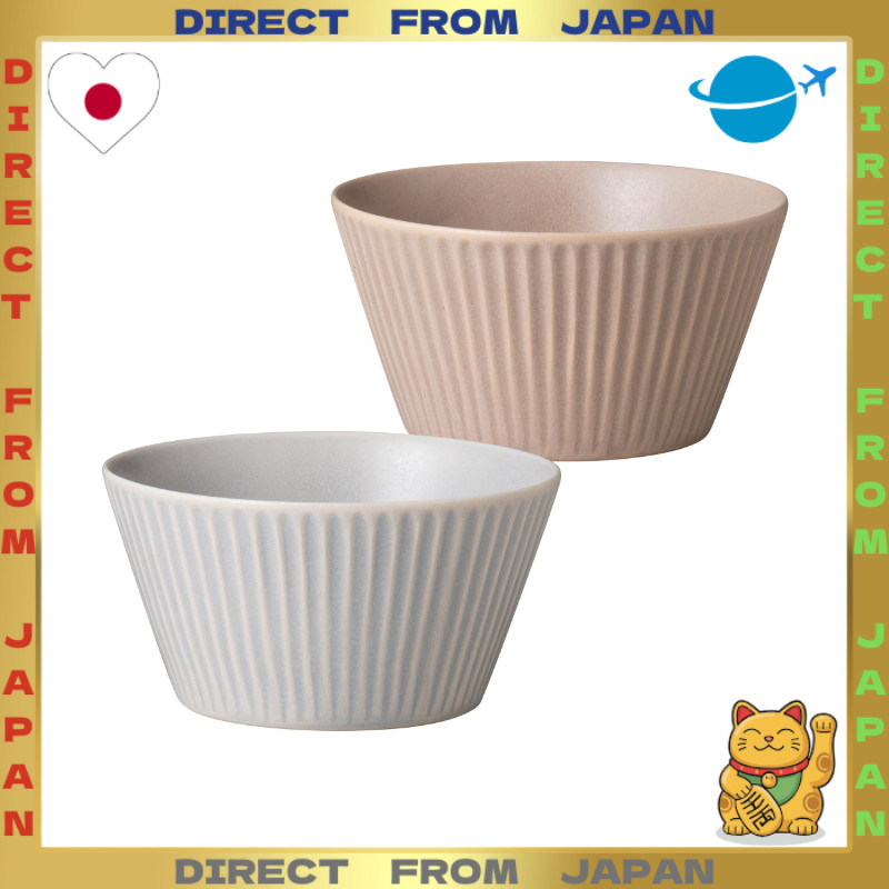 【DIRECT FROM JAPAN】Ogura Pottery The Vessel Bowl L Medium Bowl Lightweight 13 cm Microwave and Dishw