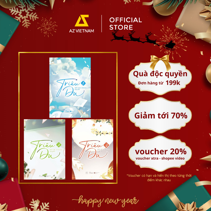 Sách - bo: Trọn Bộ 3 Tập Triêu Du