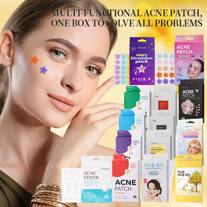 Miếng dán chăm sóc mụn Miếng dán trị mụn KORMESIC Facial Cleansing Acne Acne CVU0