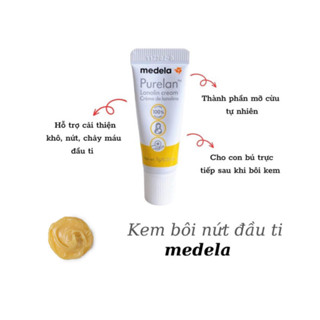 Kem nứt đầu ti Purelan Lanolin 100 chiết xuất từ mỡ cừu nguyên chất, dung lượng 7g, 37g[Hàng Nhập khẩu Russia]