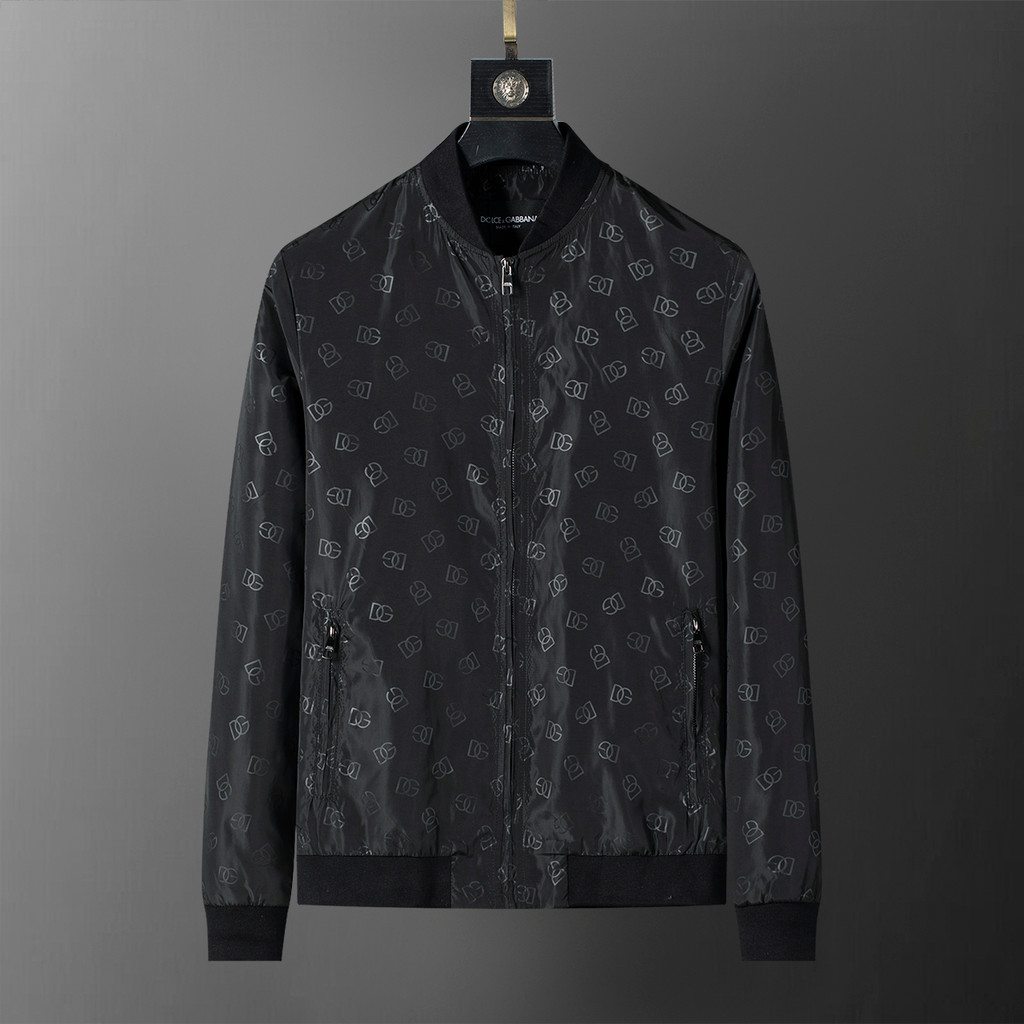 New _ DG áo khoác bomber thông thường dành cho nam Size S-XXXL AA009