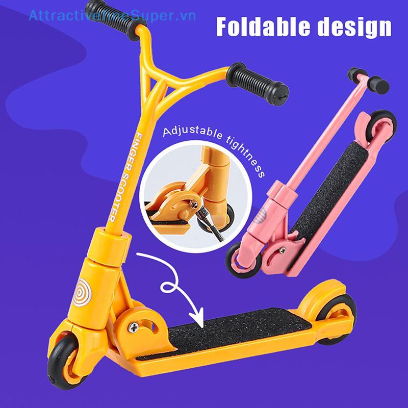 ASVN Kids Ki Scooter Finger BMX Có Thể Gập Lại T-type Finger Scooter Fingertip Movemet HOT