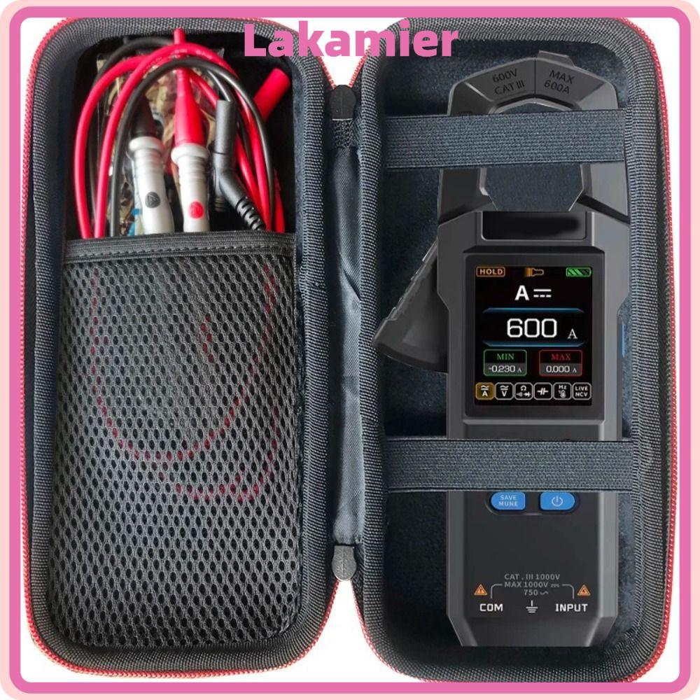 LAKA Mang theo, Máy đo kẹp vỏ cứng lót xốp, Túi bảo vệ đa năng chống sốc chuyên nghiệp để bảo vệ dụn