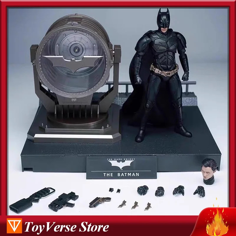 [Còn hàng] MODOKING BANDAI Batman 1 / 12 Nhân vật hành động Phiên bản Hiệp sĩ bóng đêm của loạt đồ c