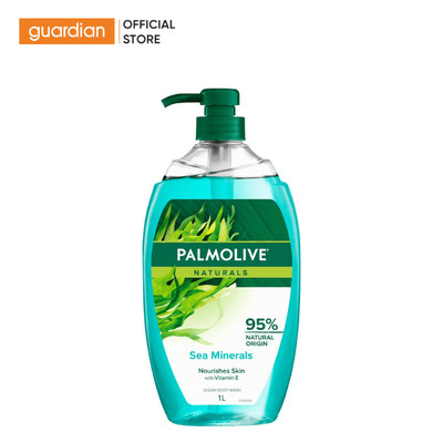 Sữa Tắm Dạng Gel Palmolive Naturals Khoáng Biển Tươi Mát Dạng Gel 1L | Guardian Việt Nam