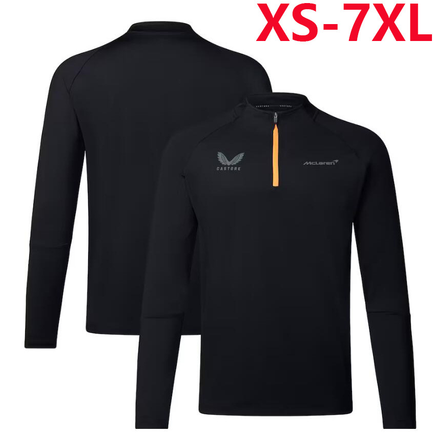 2026 Áo thun dài tay Unisex F1 mới + F1 Mclaren Racing Team Jersey