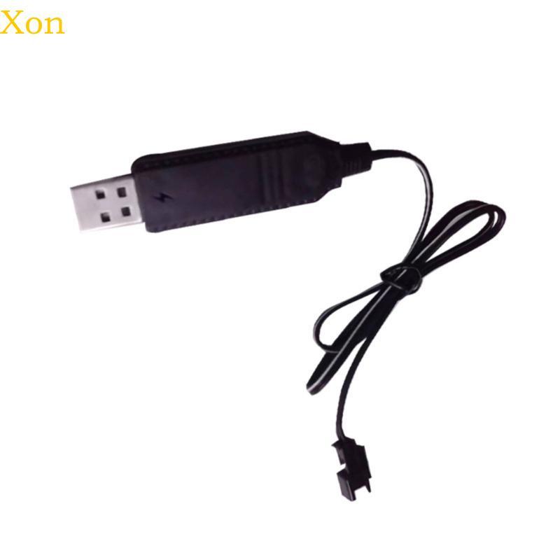 Xon 18650 Dây Sạc Lithium 3 7V 2Pin Phía Trước Từ Xa Ô Tô Phụ Kiện Máy Bay Từ Xa Quadcopter Đồ Chơi 