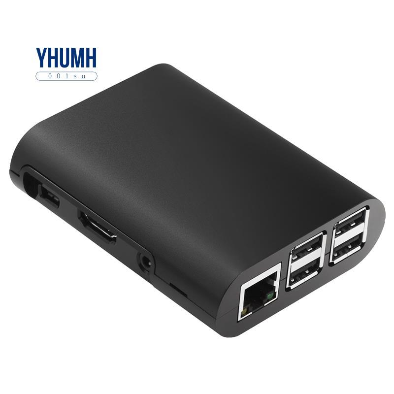 Ốp lưng cho 3 Model B, Pi 2 Model B & Pi B + 4 Đen