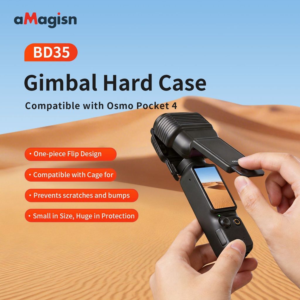 DJI Osmo Pocket 4 Vỏ Bảo Vệ Cho DJI Osmo Pocket 4 Cầm Tay Gimbal Phụ Kiện Camera Chống Sốc Chống Trầ
