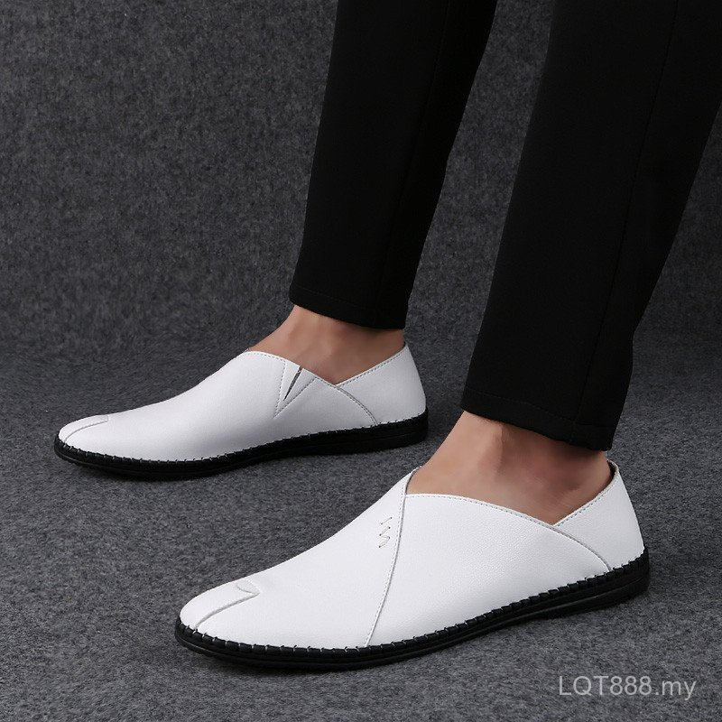 2026 Nam Da Loafers Thấp Thuyền Giày Lái Xe Giày Slip On Nam Loafers VXUI YTR5