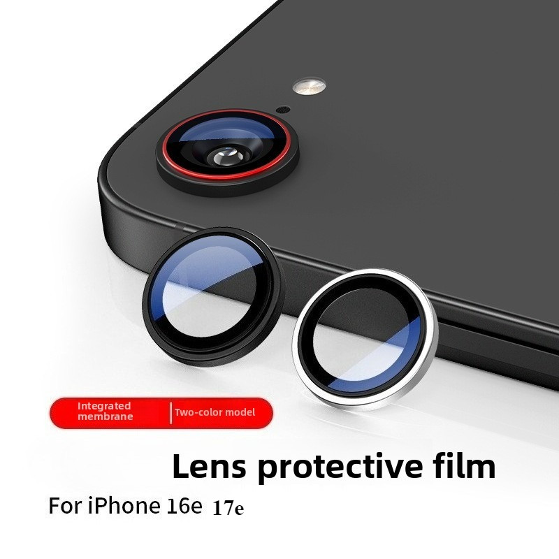 Ống Kính Vòng Sau Camera Bảo Vệ Nắp Cho Apple iPhone 17e 16e iPhone17e iPhone16e 17e Mặt Sau Kim Loạ