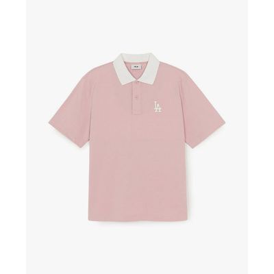 MLB - Áo polo unisex cổ bẻ tay ngắn Varsity_3APQV0263-07PKL