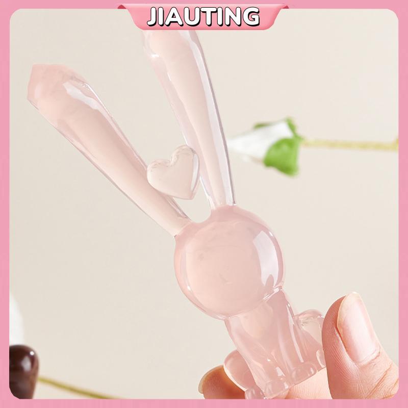 Jiating Hình Thỏ Nâng Cơ Mặt Guasha Cạo Massage Dụng Cụ Mặt Tấm Massage Giảm Bọng Mắt Nâng Mũi Guash