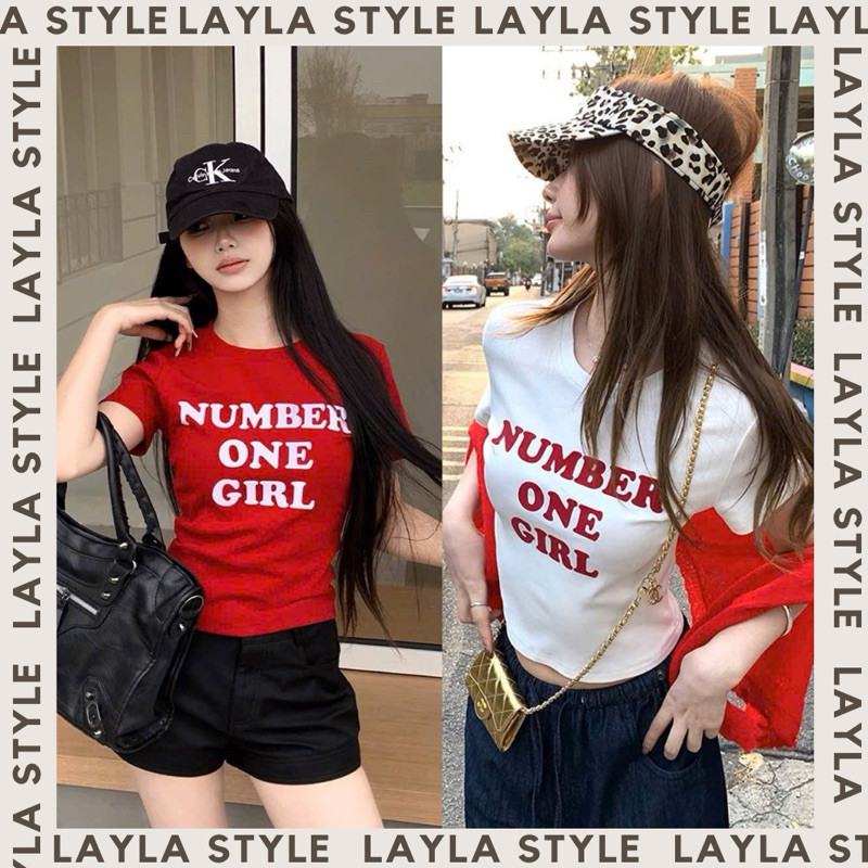[SẴN] ÁO BABYTEE NUMBER ONE GIRL ROSE BLACKPINK LAYLASTYLE PHONG CÁCH CÁ TÍNH NĂNG ĐỘNG