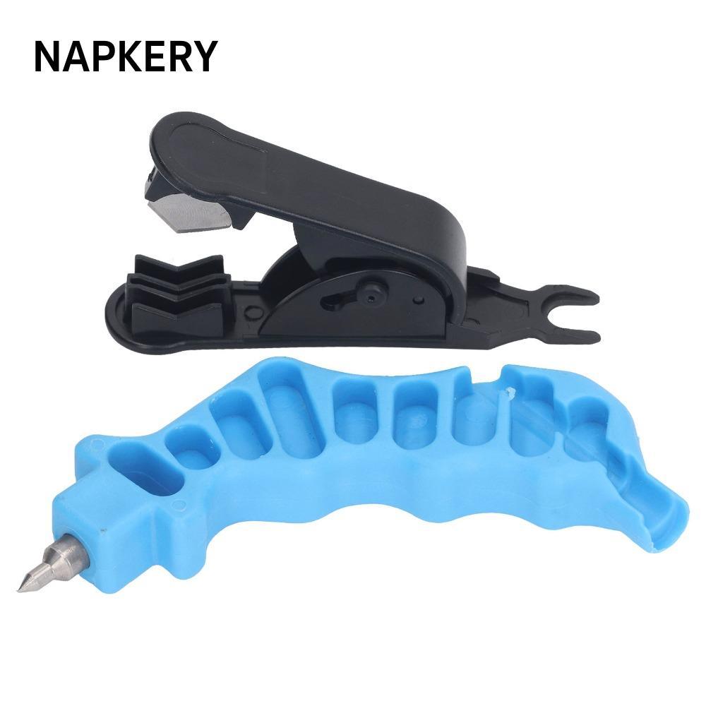 NAPKERY 2 Chiếc Ống Nhỏ Giọt Lỗ Đục Lỗ, Cho Ống PE Xanh Nhỏ Giọt Tưới Lỗ Đục Lỗ, Hệ Thống Đường Nhỏ 