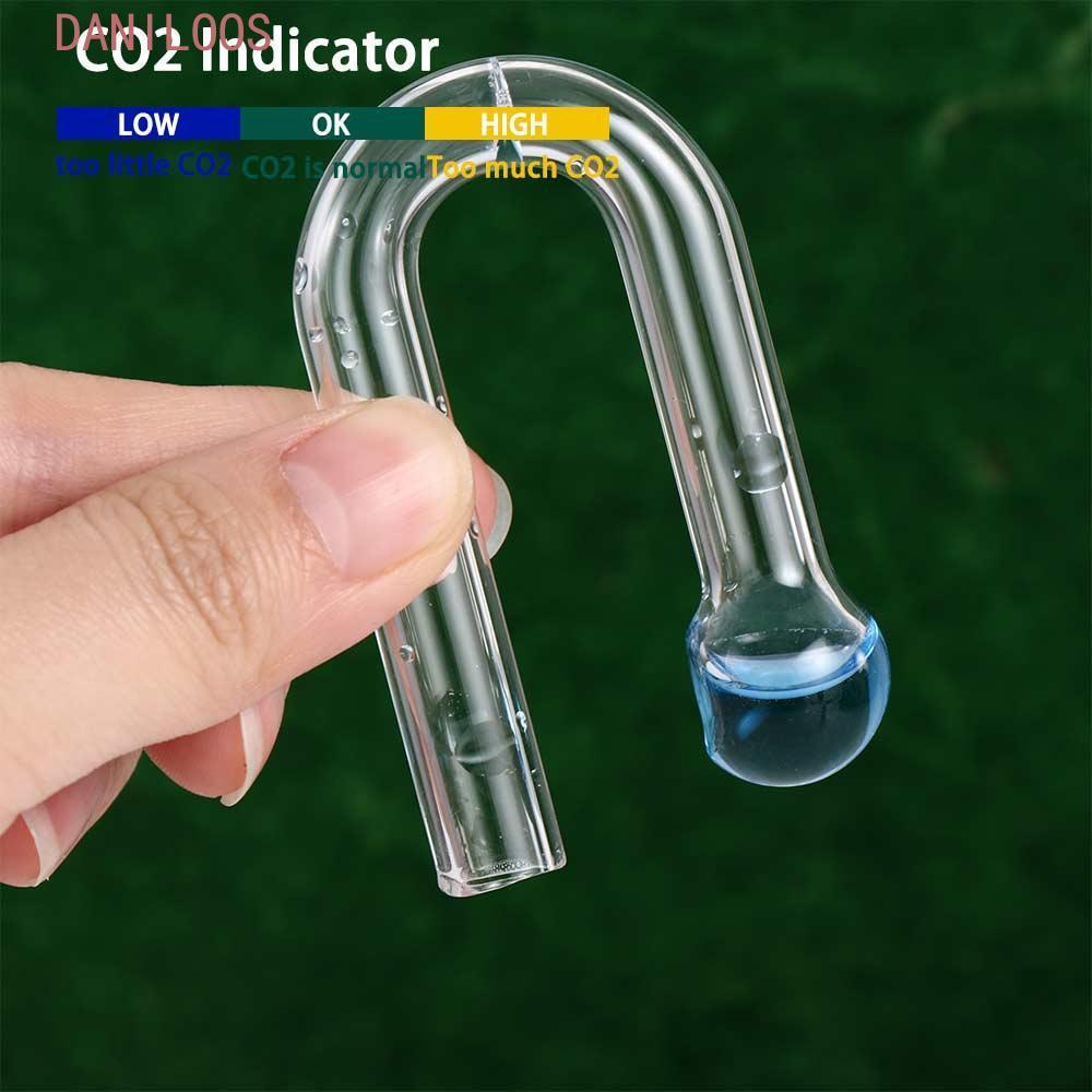 DANILOOS CO2 Màn Hình Bể Cá Hệ Thống CO2 Nồng Độ DIY Bộ Cho Cây Thủy Sinh CO2 Chỉ Báo Kính Thả Check