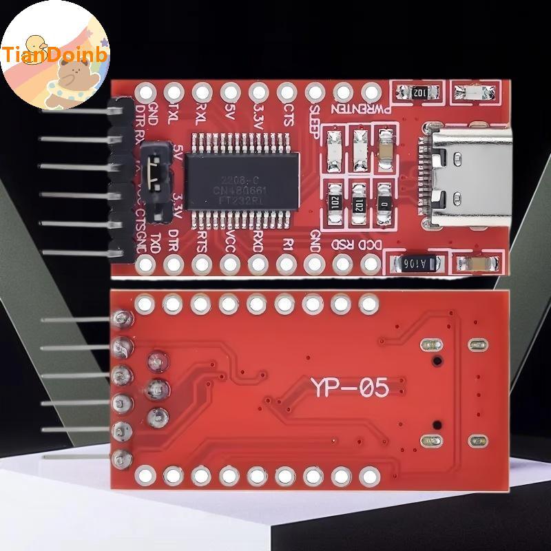 TianYe 1 Cái USB TO TTL Mini / Type-C FT232RL FT232 FTDI USB 3.3V 5.5V Sang TTL Serial Adapter Modul