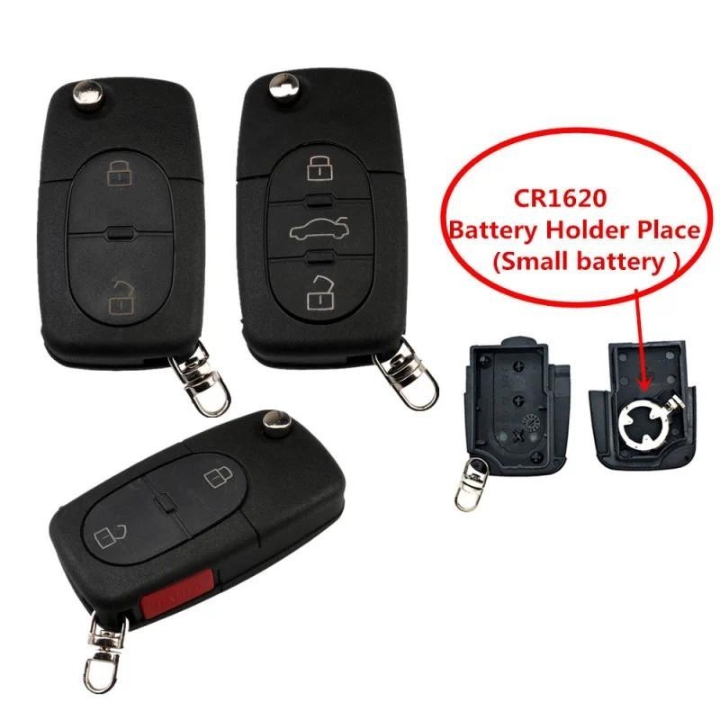 Hindley 2 / 3BTN Vỏ chìa khóa điều khiển từ xa ô tô Fob cho Volkswagen VW MK4 B5 B6 Bora Passat Golf