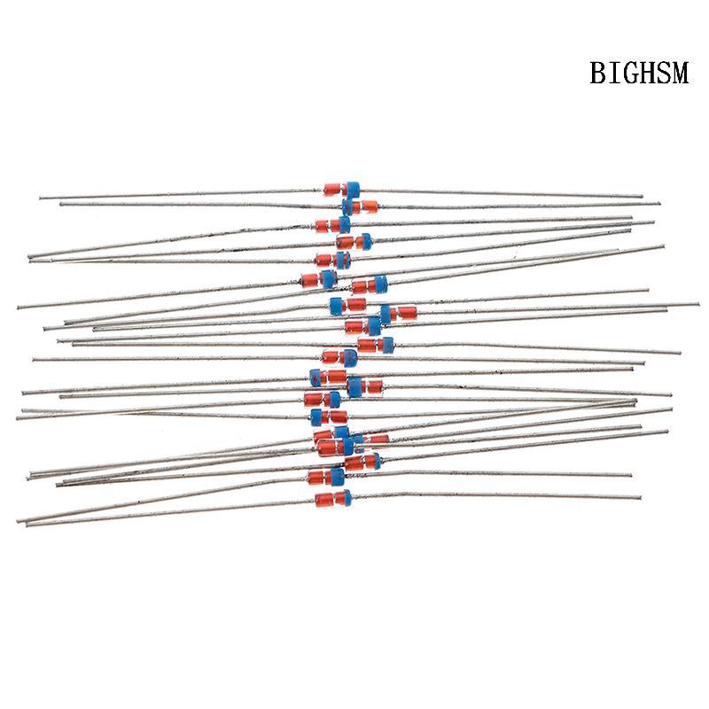 BIGHSM 20 Cái 1N34A DO-35 germanium dò diode AM / FM pha lê đài phát thanh TV SKK