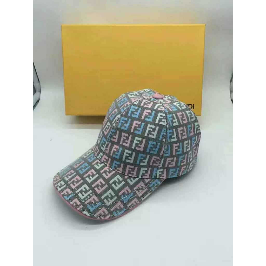 FENDI FENDI Mũ che nắng chữ nhiều màu sắc Mũ Unisex