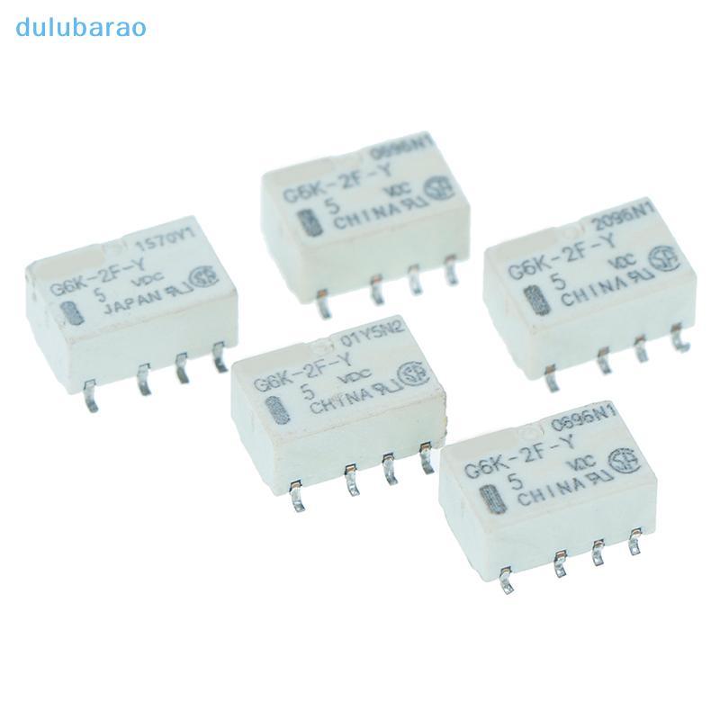 [DUL] 5 chiếc dc 5v smd g6k-2f-y rơle tín hiệu 8pin cho rơle omron AO