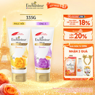  Dầu xả dưỡng tóc mượt thơm lâu ENCHANTEUR Charming Phục hồi sức sống Sensation Mượt mà óng ả 335g 