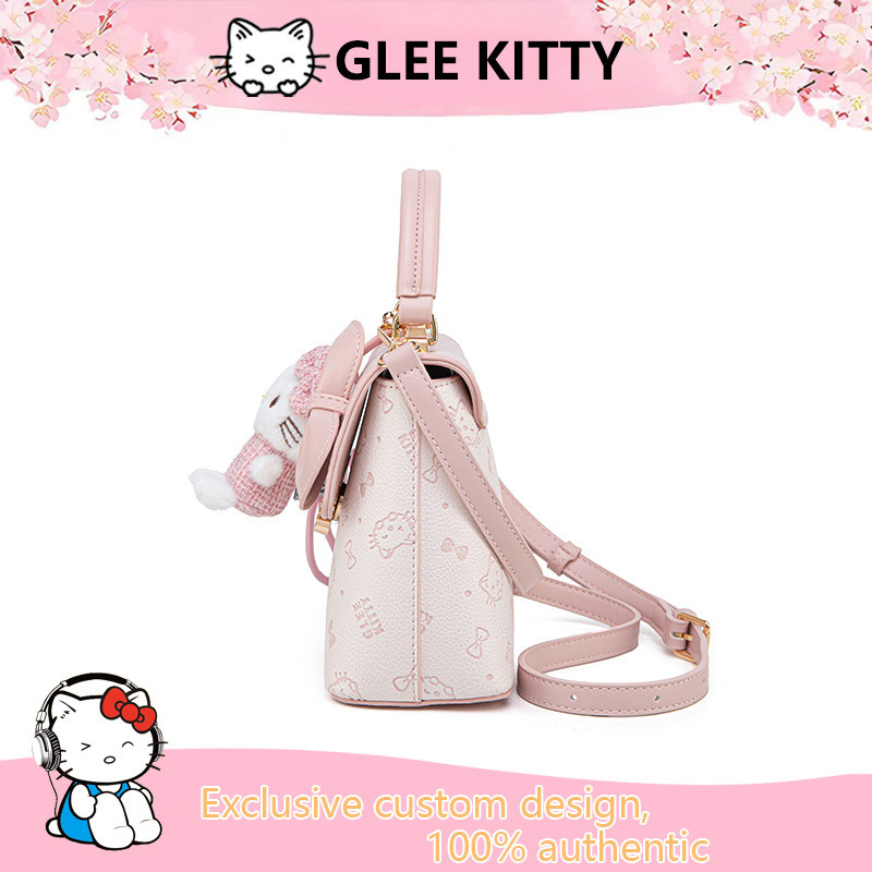 [Sẵn Sàng] Túi Vuông Nhỏ Cao Cấp GLEE KITTY 2025 Phong Cách Mới Nhẹ Sang Trọng Nữ Màu Hồng Dễ Thương