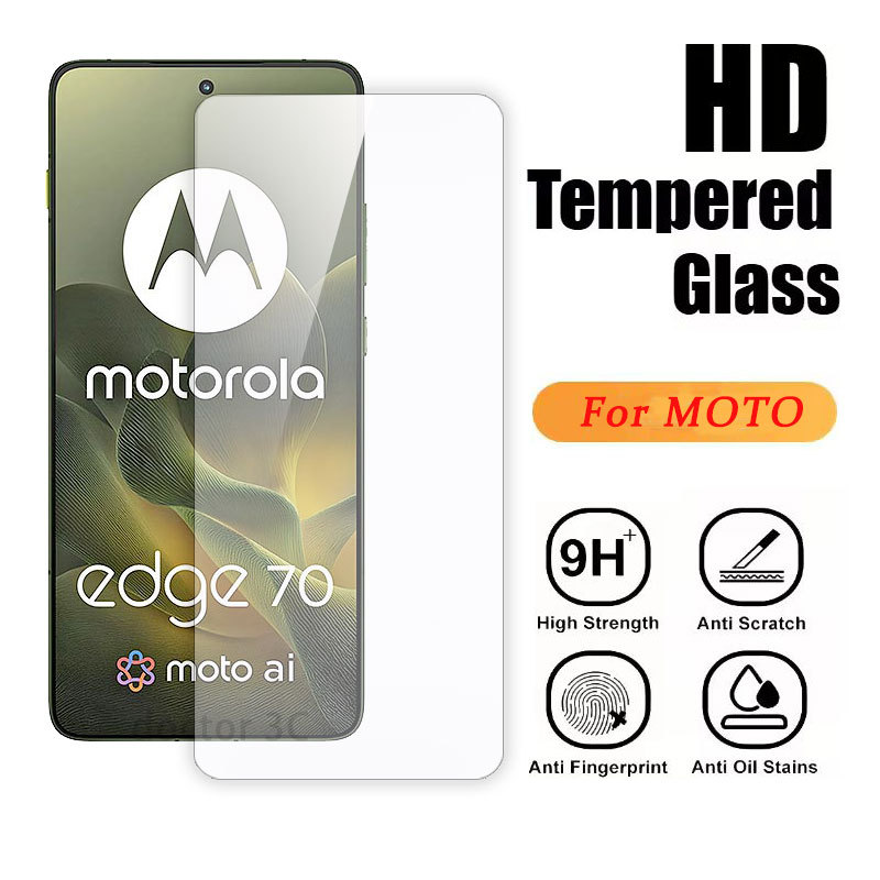 Kính cường lực dành điện thoại cho Motorola Moto Edge 70 60 50 30 Neo Stylus G200 G71 G51 G41 G31 G6