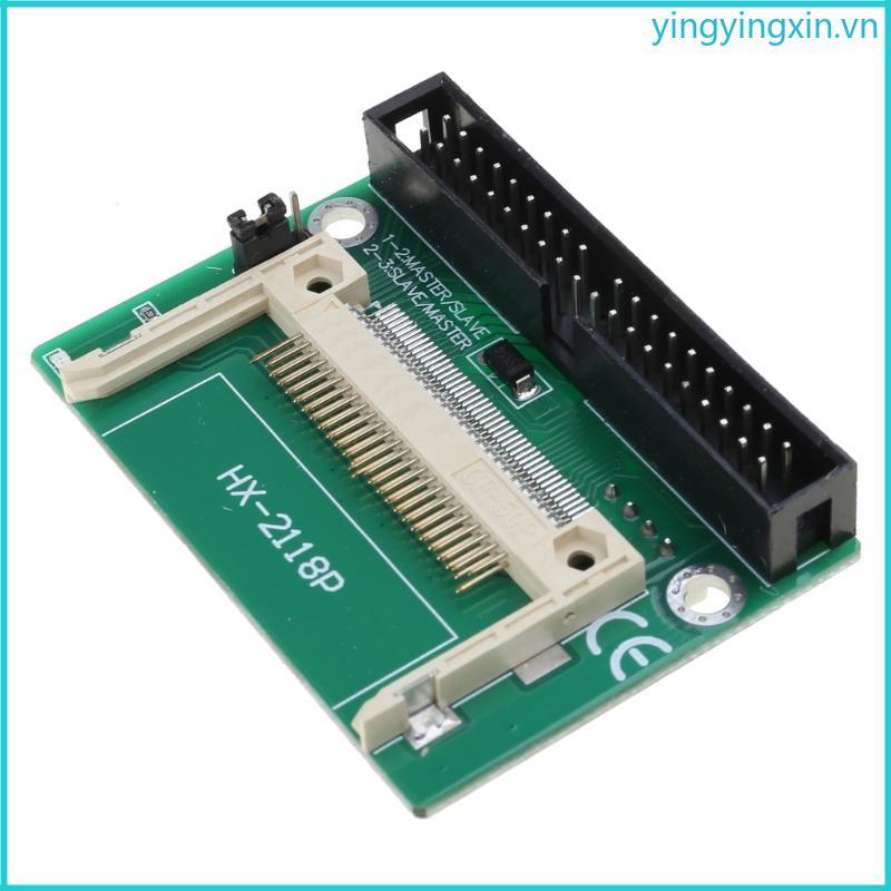 Thẻ YIN CF sang 3 5 40pin Nam IDE Ổ Đĩa Cứng Adapter Thẻ 40Pin Nguồn Điện