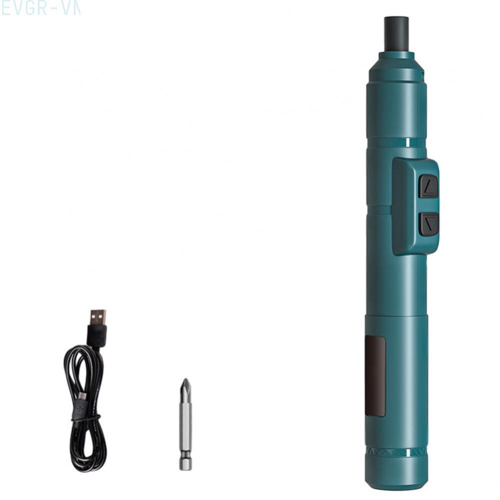 <Evergreen>Cordless Screwdriver Rechargeable Lithium Battery One-handed Operation