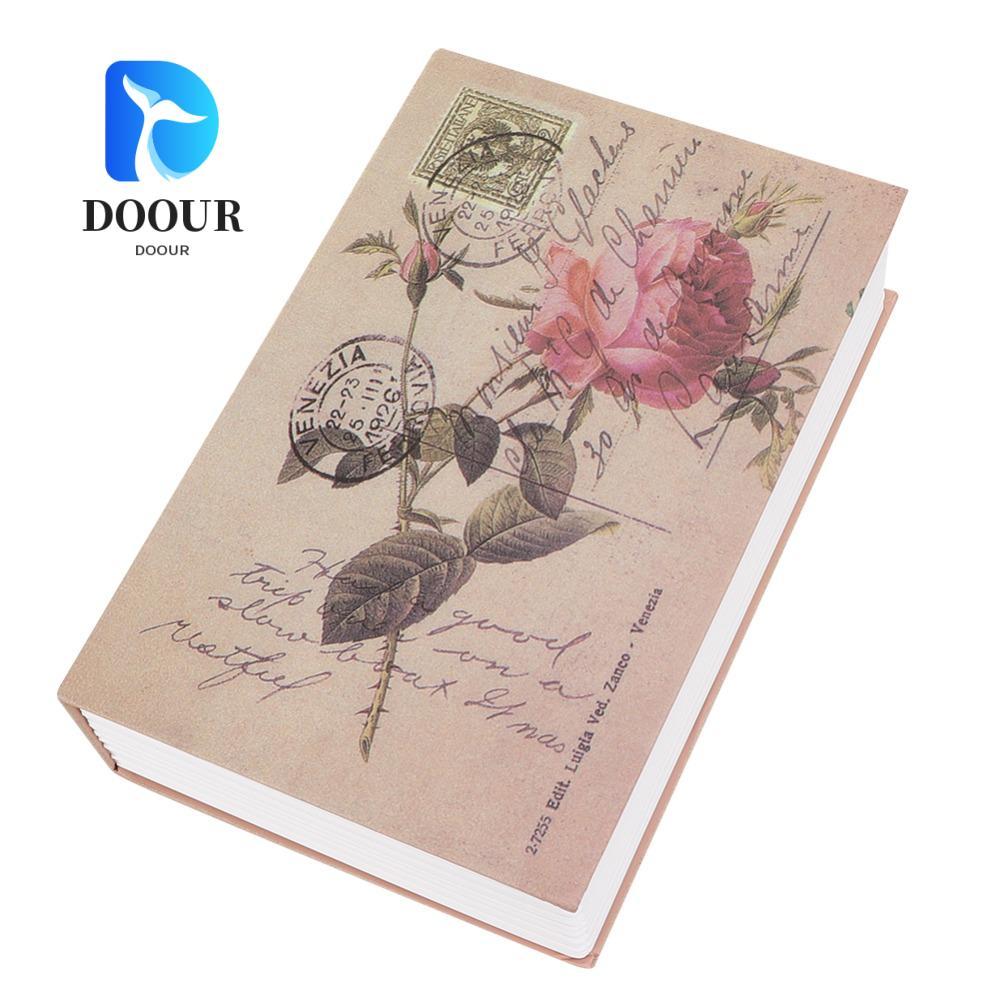 DOOUR Book Hộp An Toàn, Khóa Kết Hợp Kích Thước Mini Diversion Book An Toàn, Bảo Quản Tiền Vintage G