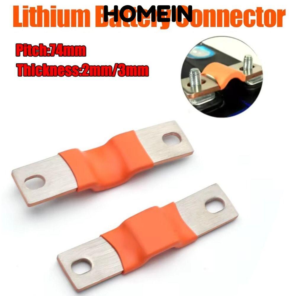 Đầu nối pin HOMEIN, 230Ah 280Ah M6 Dây nối linh hoạt, Thanh đồng 2mm