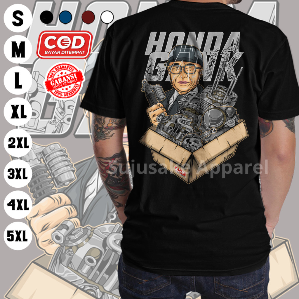 Áo thun nam Honda Gank Distro