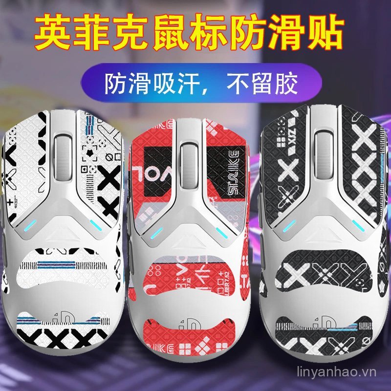 Thích Hợp Cho in9 Chuột Chống Trơn Trượt Miếng Dán in9PRO in10 Miếng Dán Hấp Thụ Mồ Hôi in6 Miếng Dá