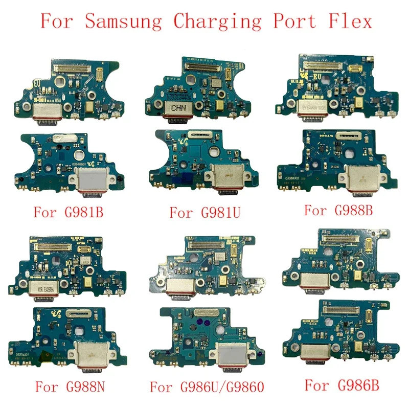 Cổng Sạc USB Cổng Kết Nối Cáp Mềm Cho Samsung S20 5G G981B S20 Plus 5G G986U G986B S20 Ultra 5G G988