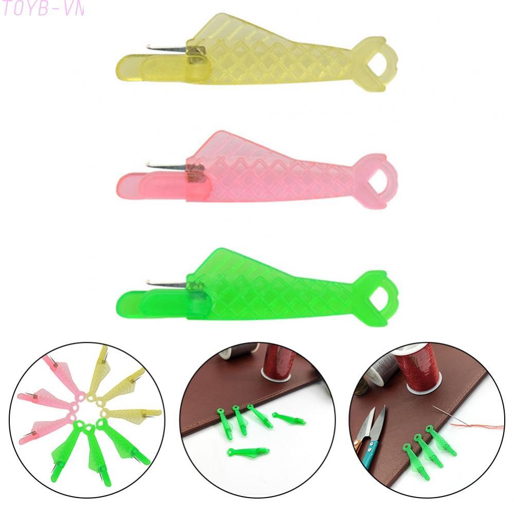 【TOYBOX】Improved Sewing Experience 20pcs Small Needle Threader for Easy Needle Insertion