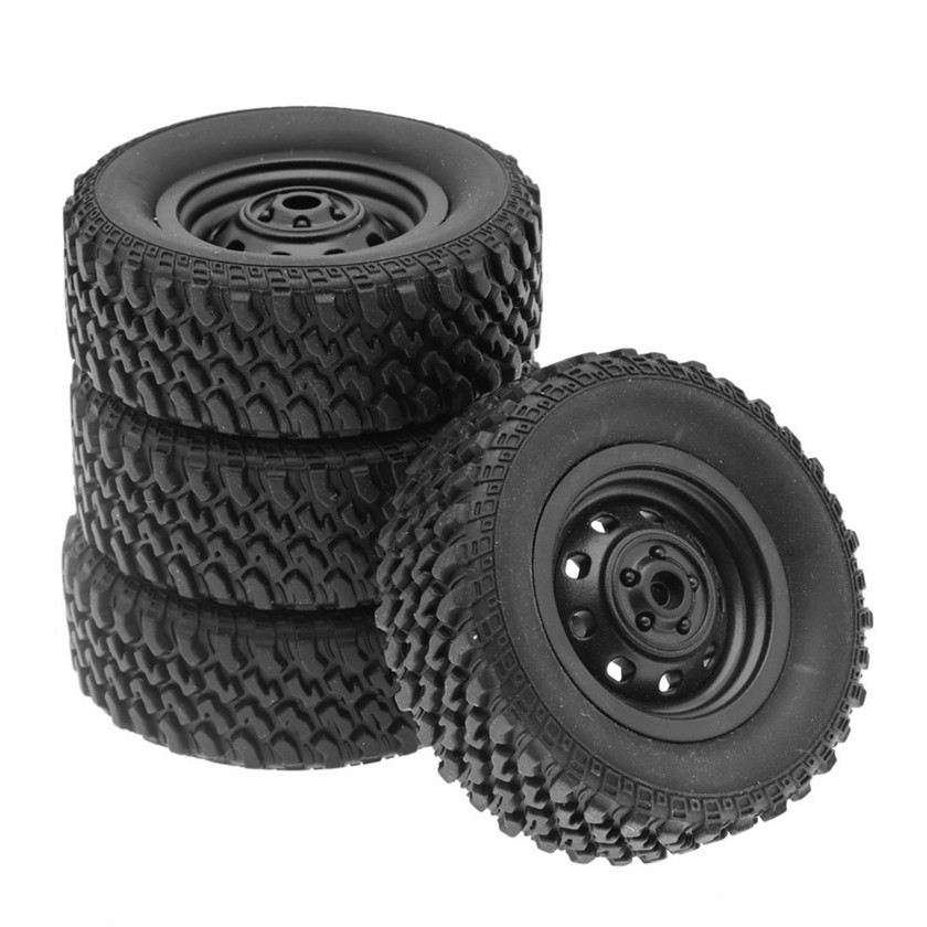 MN82 62mm Lốp Lốp Bánh Xe Cho MN82 MN D90 MN98 MN99S MN78 WPL C14 C24 C34 B14 B24 RC Xe Nâng Cấp Phầ