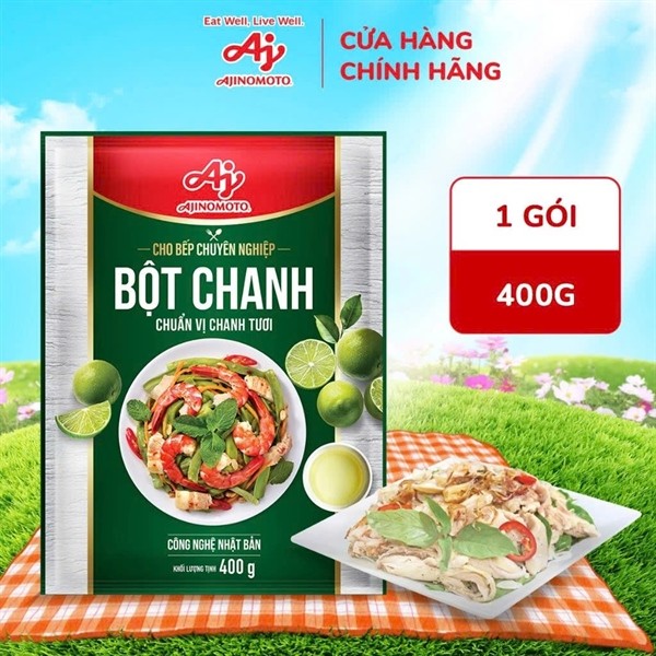 Bột chanh “Ajinomoto” 400g/Gói