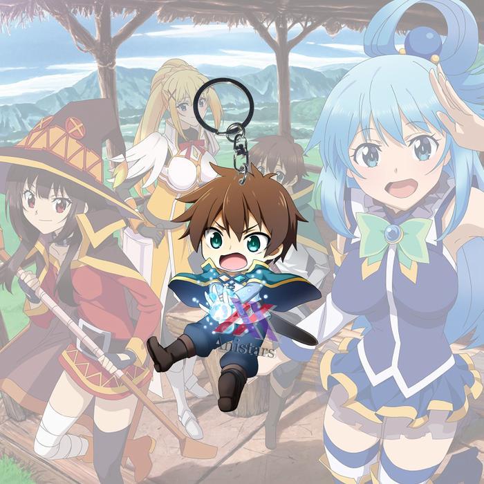 Gantungan Kunci Konosuba Satou Kazuma - Ganci - Key Chain