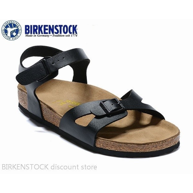B7 Rio b1 b3 b9 b6 2026 b2 Berklin Stoke b4 Dép màu đen cổ điển Unisex, Size 34-46 b8 b10 b5 72b
