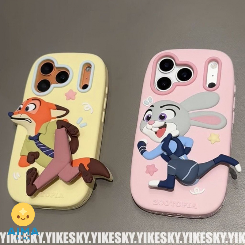 Spike Price Ba Chiều Xoay Chân Nick Judy iPhone17 promax Ốp Lưng Điện Thoại Iphone16151413 Silicone 