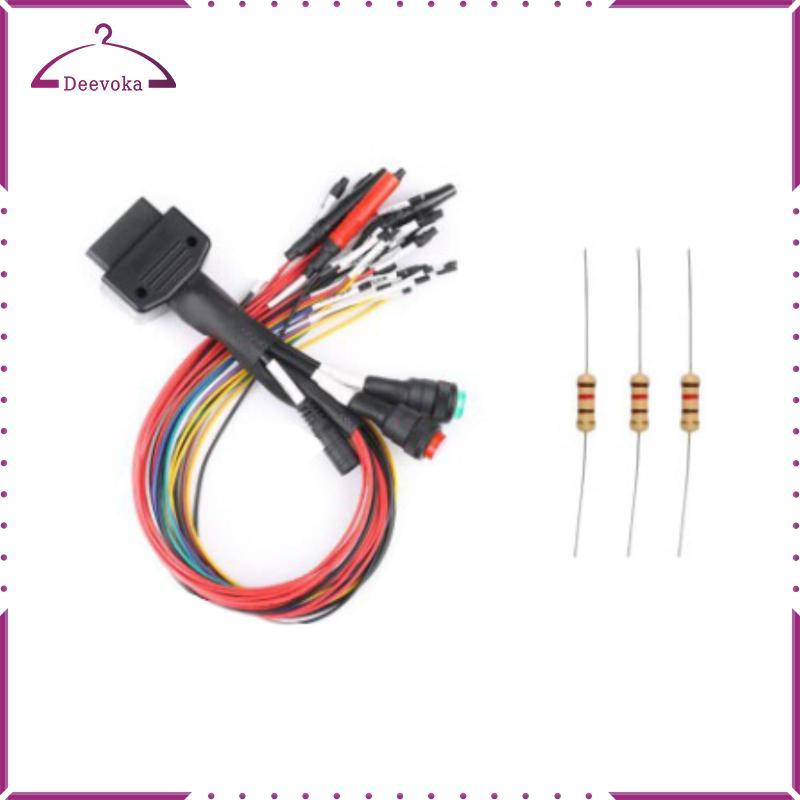 Cáp nhảy OBD2 Jumper Chẩn đoán ô tô Jumper Dẫn giao thức đầy đủ Jumper