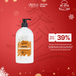   DATE T5.2026  Dầu gội - xả Gennie Natural Care Macadamia cho tóc hư tổn 400ml 