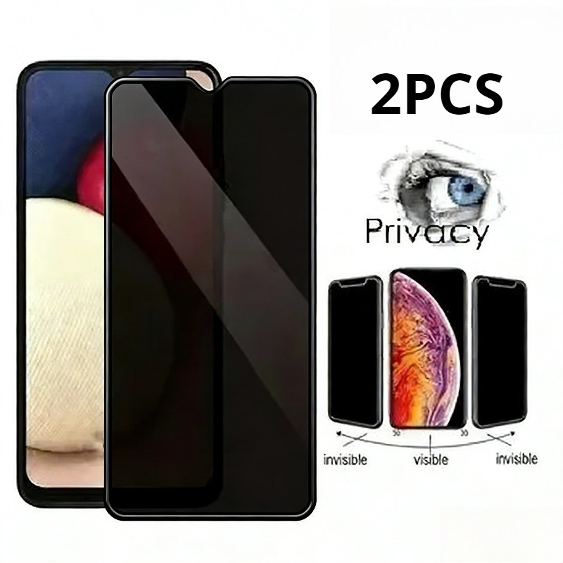 1-2 Chiếc Kính Cường Lực Bảo Vệ Màn Hình Cho Oukitel WP52 WP50 WP39 WP38 Bảo Vệ Cạnh Đen Riêng Tư Ch