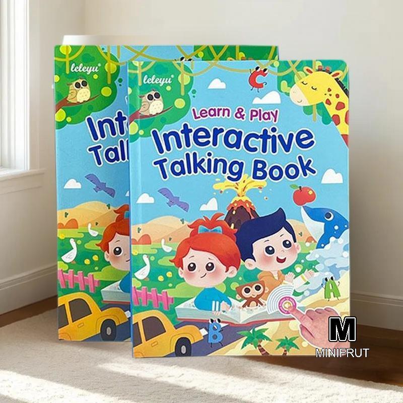 MINIFRUT] 1 Cái Ebook Montessori Word Learning Machine Sách Đọc Sách Điện Tử Cho Bé Đồ Chơi Giáo Dục