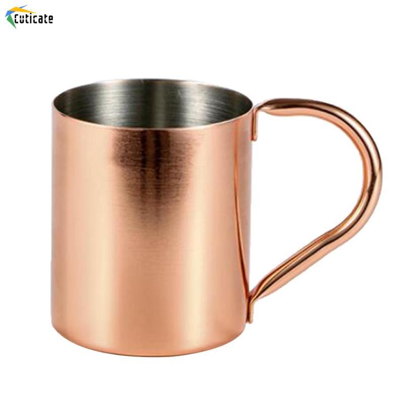 1 cốc uống nước, cốc bia, cốc cocktail, cốc đồng 400ml, cốc nước Rose Gold 400ml