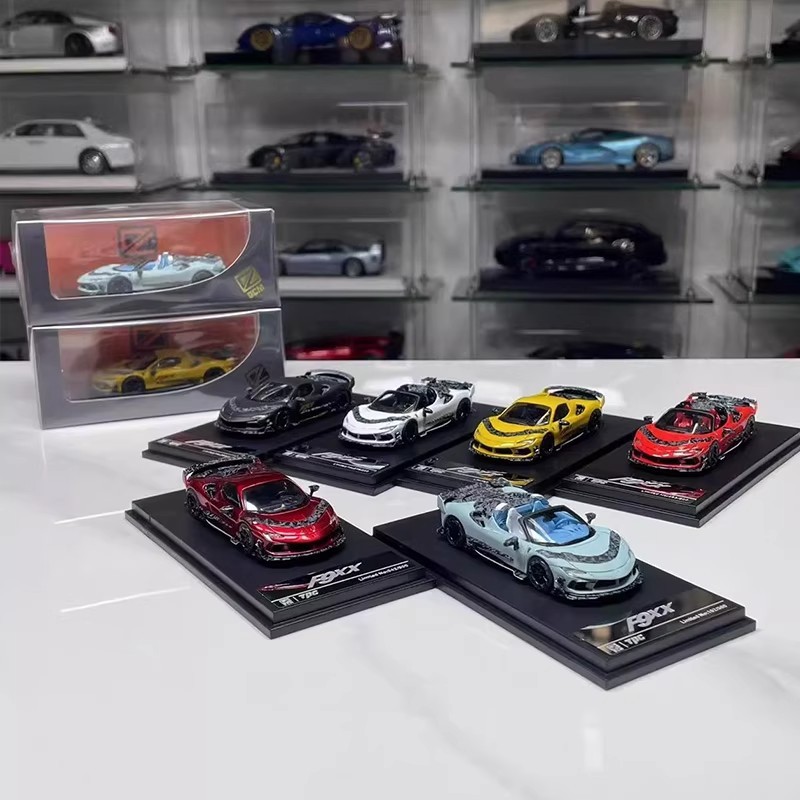 DCM&TPC 1/64 Ferrari F9XX Mansory Mô Hình Xe Mô Phỏng Quy Mô Nhỏ Hợp Kim Xe Ô Tô Mô Hình Trẻ Em Bé T