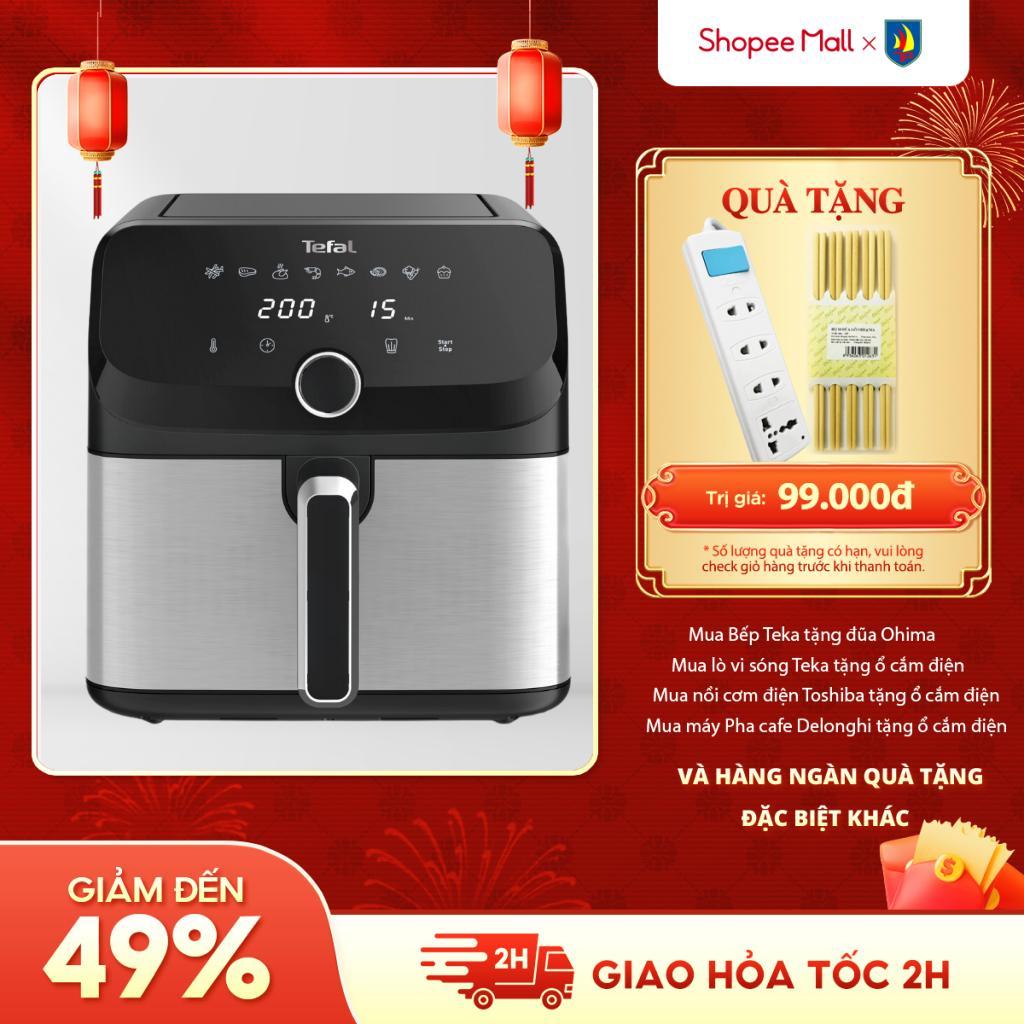 Nồi chiên không dầu Tefal EY855D68 dung tích 7.5 lít - Hàng chính hãng, bảo hành 24 tháng