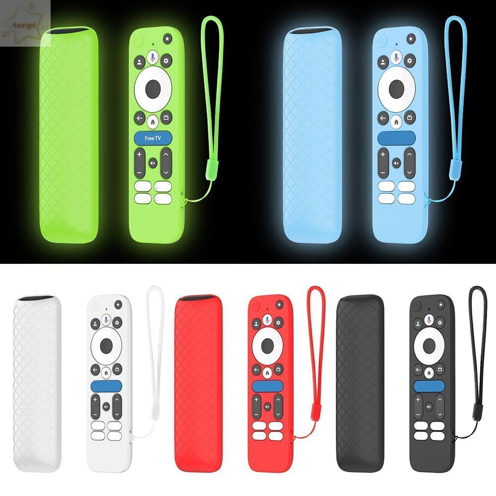 Vỏ điều khiển từ xa AWNGD, Bảo vệ silicon, Chống sốc có dây buộc Điều khiển từ xa cho onn.GoogleTV B