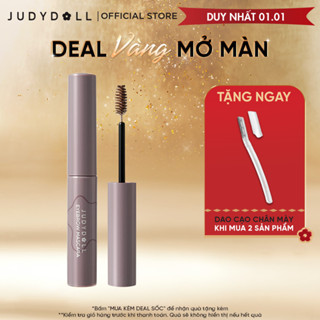  Mascara Lông Mày JUDYDOLL Eyebrow Mascara Đổi màu tự nhiên Trẻ trung Không bết vón cục Chuốt định hình chân mày Lâu trôi Chống nước 2,5g 